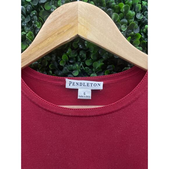 Pendleton Red Blouse Women’s Size S - Picture 3 of 5